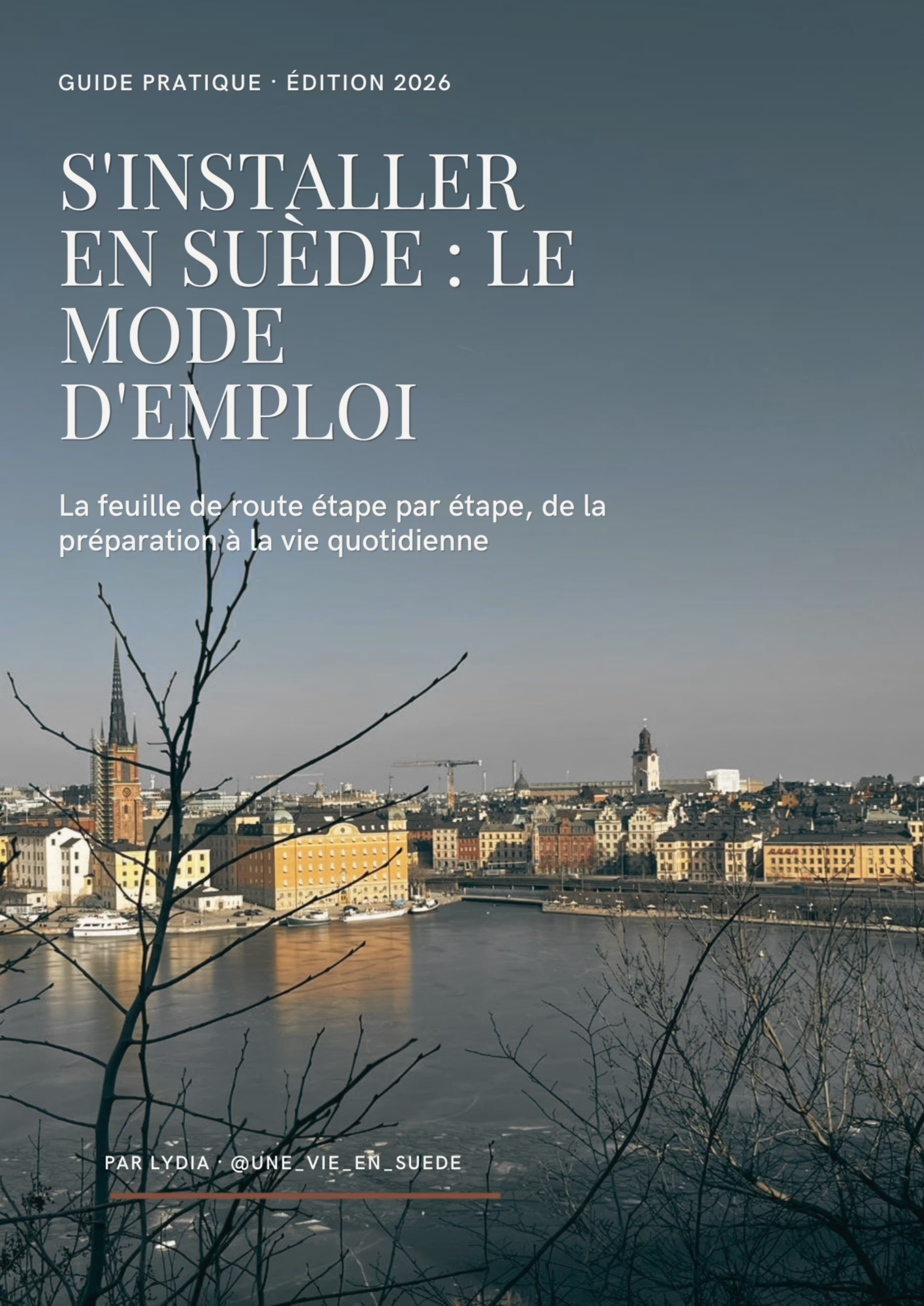 Première page de couverture du guide d'installation en Suède